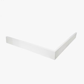 Экран для душевого поддона Veconi Pietra PS W, 1000x900x30, гелькоут и стекловолокно, белый